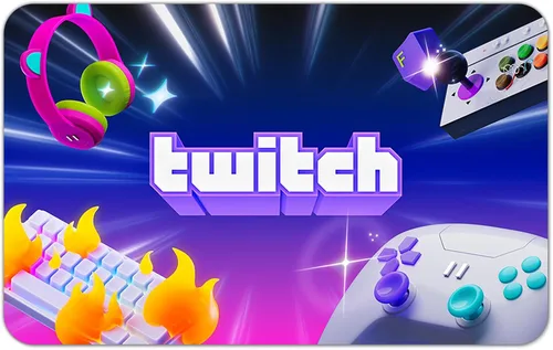 Vista 6 de Tarjetas de regalo de Twitch - Envío por correo electrónico US Only, Digital Delivery