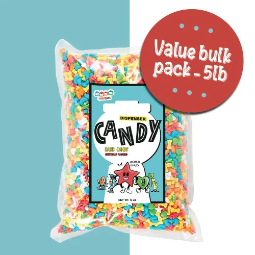 Vista 7 de Wee Winkers - 5 libras de caramelos a granel para máquina de dulces, el relleno perfecto para tu máquina de chicles, formas variadas con sabor a