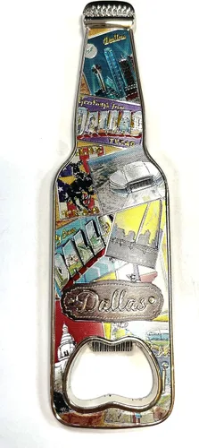 Vista 2 de Sureg States - Imán abrebotellas con imán retro en forma de coleccionable, diseño de Washington DC, multicolor
