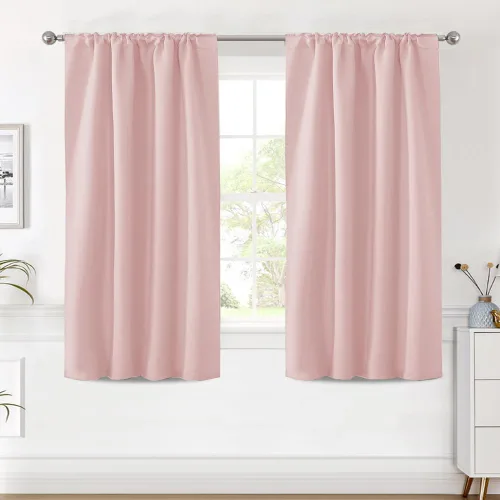 Vista 2 de H.VERSAILTEX Cortinas Opacas con Aislamiento Térmico, Paneles de Tratamiento de Ventanas que Oscurecen la Habitación, Cortinas Opacas para Sala