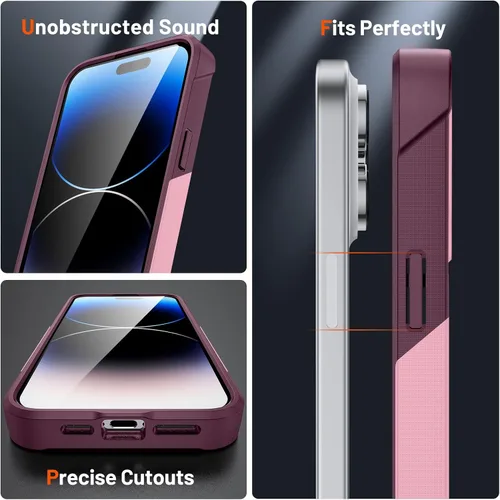 Vista 392 de Jeylly Funda para iPhone SE/Funda para iPhone 5S, Exterior de Plástico Duro que Absorbe Golpes + Interior de Silicona de Goma Defensor contra