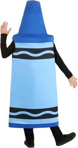 Vista 7 de Disfraz infantil de Crayola Crayon azul