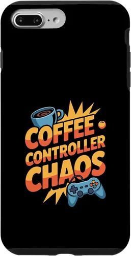 Vista 12 de Coffee Controller and Chaos Gamer Parents Mom and Dad Case for iPhone XR