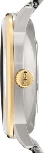 Vista 2 de Mido Reloj Hombre Commander Cronómetro Automático Mido Caliber 80 (Base ETA C07.821) Reloj COSC, plateado, Moderno