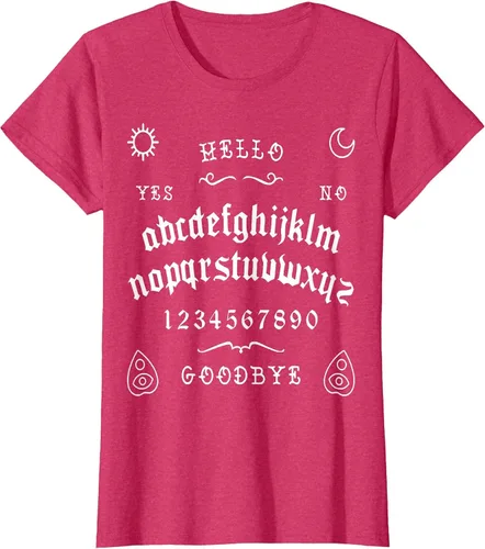Vista 49 de Camiseta inspirada en la tabla Spirit Board Ouija Asphalt Grey