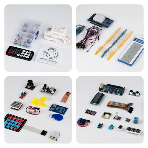 Vista 6 de Proyecto Mega 2560 de Elegoo. El juego de arranque más completo con TUTORIAL para Arduino Mega2560 UNO Nano Mega2560 Complete Starter Kit
