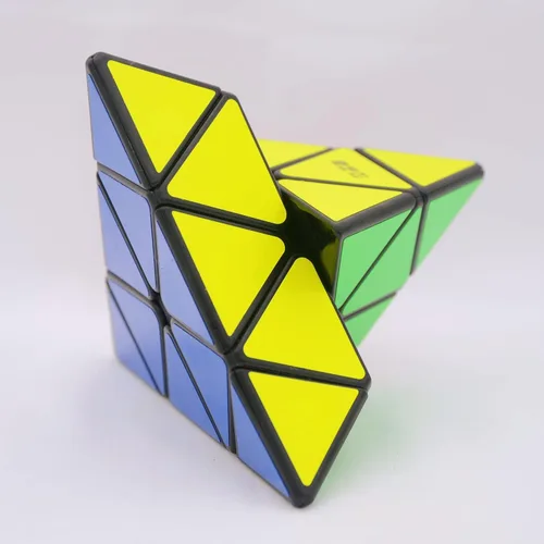 Vista 9 de Bukefuno QY Toys MS Series - Cubo magnético de velocidad pirámide de 3 x 3 pulgadas, QY MS M Pyraminx Mofangge Speed Cube (versión negra)