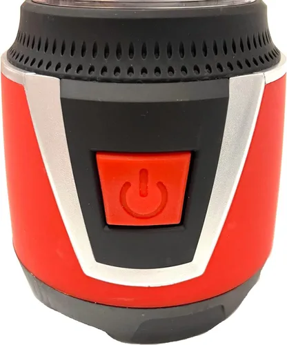 Vista 2 de Mighty Power - Linterna de campamento portátil con batería 3D con base de goma, 750 lúmenes con 4 modos ultra brillantes, ideal para kits