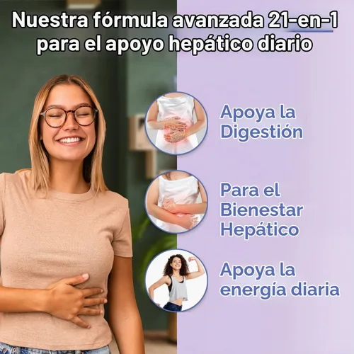 Vista 2 de Avenir Nutrition Liver Shield & Cleanse Suplemento de desintoxicación y reparación de limpieza hepática a base de hierbas Suplementos