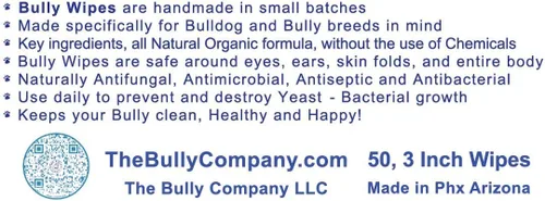 Vista 8 de Bully Wipes – Toallitas antiarrugas Bulldog específicamente para razas de bulldog, fórmula orgánica natural, aroma botánico refrescante, elimina