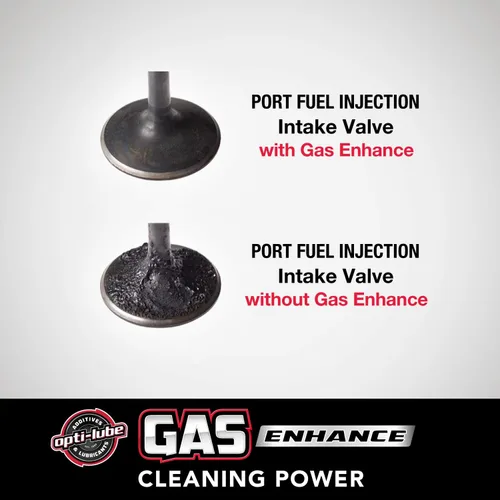 Vista 4 de Opti-Lube - Aditivo de combustible para mejorar gas, 1 galón + espita