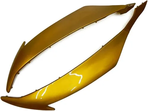 Vista 8 de Kit de carenado negro dorado para Yamaha YZF R6 ABS carenados de plástico ABS 2009 2010 2011 2012 2013 2014 2015 2016 Negro Oro 2