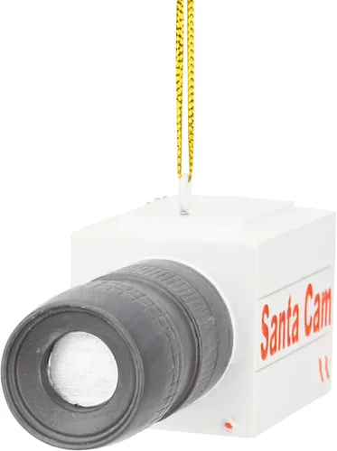 Vista 6 de Tree Buddees Lente Santa Cam para niños, adornos de árbol de Navidad