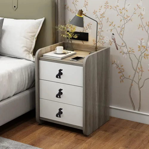 Vista 5 de Perillas de gabinete, pomos de cajón de metal, bonitos tiradores decorativos de metal para cocina, armario, mesita de noche, armario, puerta