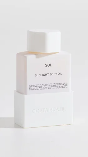 Vista 2 de Costa Brazil Mujer Sol Aceite Corporal Sunlight Tamaño de viaje, 1.0 oz