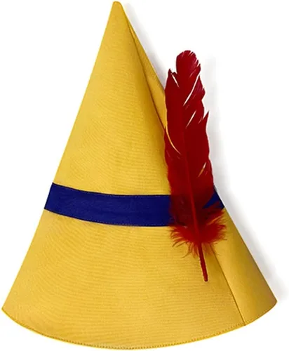 Vista 6 de Disfraz de marioneta para niños, conjunto completo de chaleco con sombrero para disfraces de Halloween
