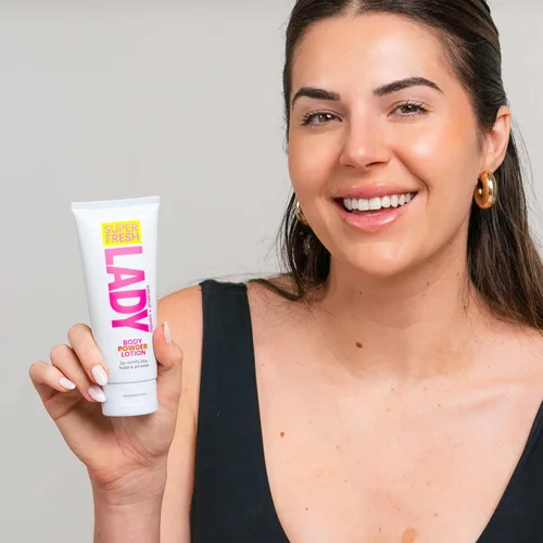 Vista 7 de Super Fresh Lady Parts - Loción desodorante con protección en polvo, para senos, partes privadas, entrepierna y muslo interior, absorbe el sudor