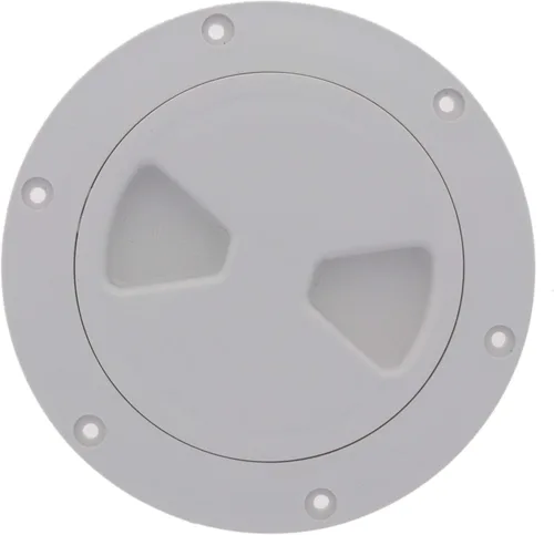 Vista 4 de TCH Hardware - Escotilla de inspección de placa de cubierta redonda de 4 pulgadas, 6 pulgadas, 8 pulgadas, color negro, blanco, gris, negro, blanco
