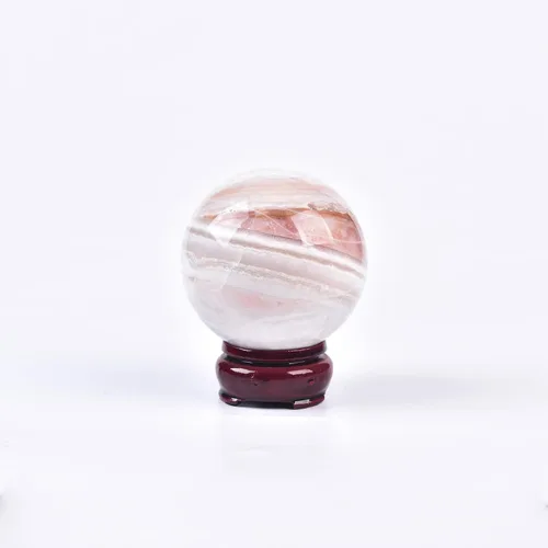 Vista 124 de JIC Gem Piedra Natural de Jaspe Africano Cristal de Curación Esfera Adivinación Bola de Piedra Preciosa, Feng Shui Reiki Aura Decoración