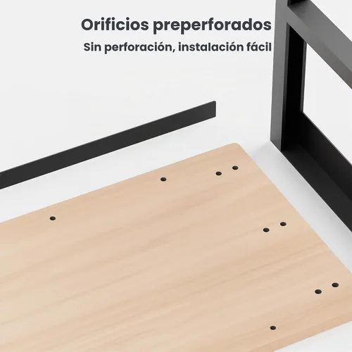Vista 7 de Antifir Banco de trabajo ajustable de 48 pulgadas, banco de trabajo de madera resistente, capacidad de carga de 2000 libras, mesa de trabajo