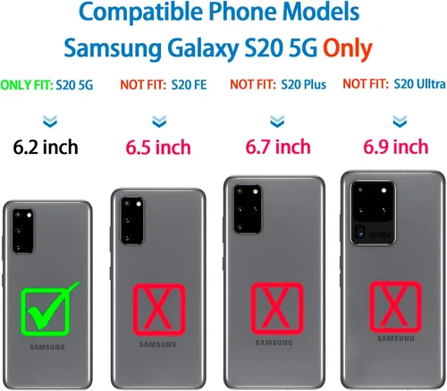 Vista 2 de Funda para Samsung Galaxy S20 5G