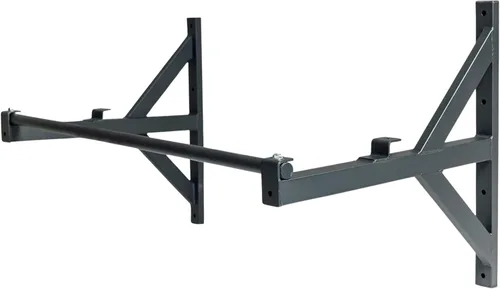 Vista 9 de REP Barra de dominadas montada en la pared para gimnasios en casa o garaje, barra recta o arco de agarre múltiple, ideal para kipping pull-ups