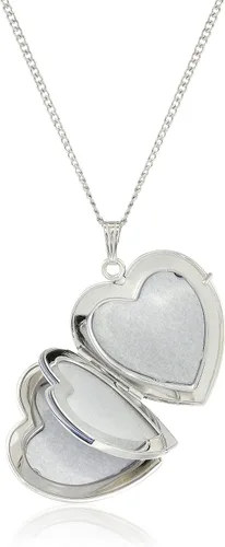 Vista 2 de Amazon Essentials Medallón de corazón grabado de cuatro imágenes, 20 pulgadas, (anteriormente Amazon Collection)