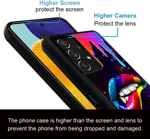 Vista 29 de DAIZAG Funda compatible con Samsung Galaxy A23, protección completa, a prueba de golpes, antiarañazos, funda de poliuretano termoplástico para Arte