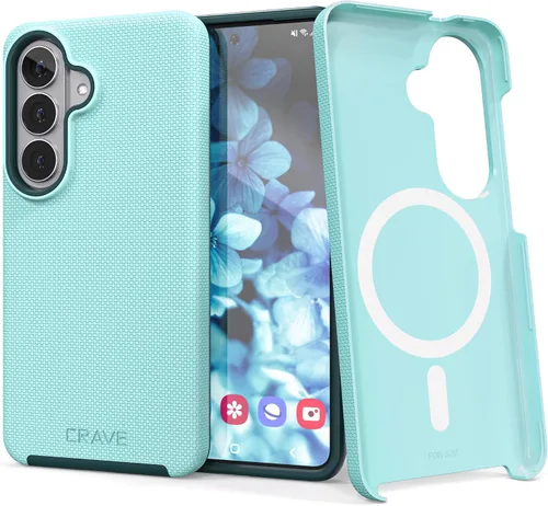 Vista 34 de Crave para Samsung Galaxy S20 Funda, Funda de Protección a Prueba de Golpes de Doble Capa para Samsung Galaxy S20 5G (15.7 cm) - Aqua