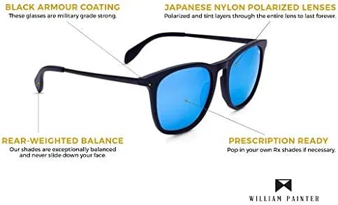 Vista 3 de William Painter The Oasis - Gafas de sol polarizadas para hombres y mujeres