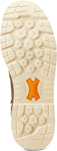 Vista 7 de Ariat Botas de trabajo impermeables para hombre Rebar Lift 6" Marrón desteñido