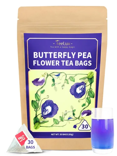Vista 21 de TeeLux - Bolsas de té de cebada, sabor a nuez y tostado, sin cafeína, 0.07 oz x 50 bolsas Té de grano de cebada asada con aroma a nuez, sin