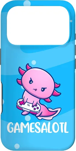 Vista 30 de Gamesalotl Axolotl Nice Game Video Game Case for iPhone 17