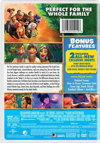 Vista 2 de The Croods A New Age DVD