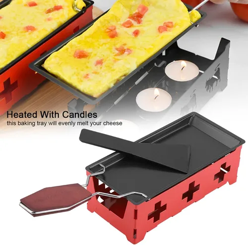 Vista 8 de Parrilla de raclette fuerte, no conveniente de usar, antiadherente, queso, raclette, cocina para el hogar
