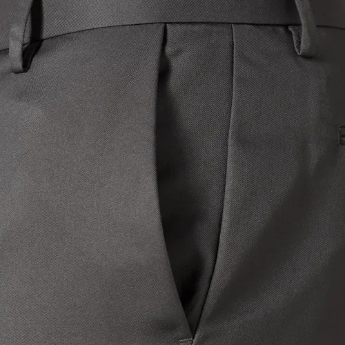 Vista 7 de Tienda Essentials - Pantalón de vestir de corte ajustado y diseño frontal plano para hombre