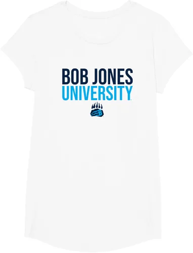 Vista 18 de Bob Jones University Camiseta apilada Bruins, Gris
