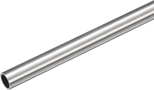 Vista 79 de uxcell Tubo capilar del acero inoxidable 304, tubería gruesa del metal de la longitud de la pared de 820.2 ft m del OD 18.0 ft m x 0.7 ft m
