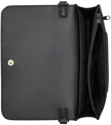 Vista 5 de Nine West LINNETTE Cartera ON A String, Marrón Negro Logo, Logotipo marrónnegro