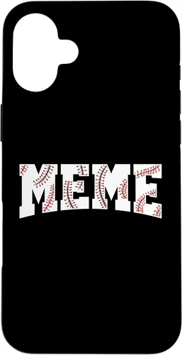 Vista 23 de Baseball Meme Grandma Gift for Grandon's Game Day Case for iPhone 17