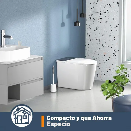 Vista 7 de Holaloha Cepillo de inodoro, paquete de 3 cepillos de inodoro para baño con soporte, accesorios de baño, cepillo de inodoro con 3 cepillos