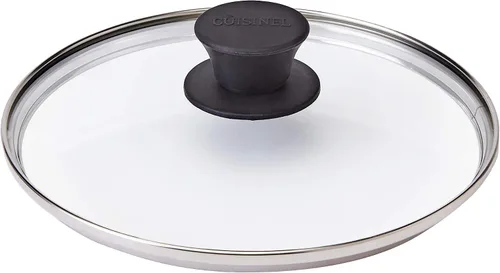 Vista 10 de Cuisinel Tapa de cristal – 6 pulgadas – Compatible con Lodge – Funda de repuesto templada totalmente montada – Apto para horno para sartenes – Para