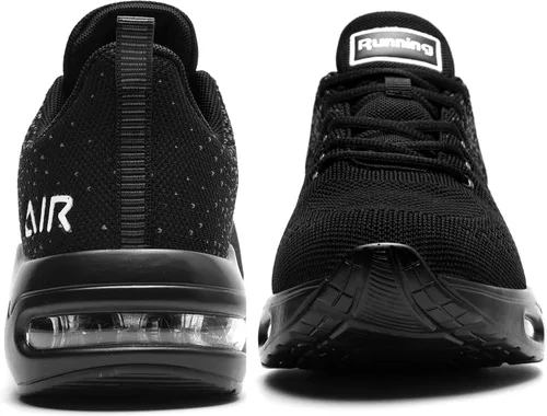 Vista 4 de GOOBON Tenis femeninas Air, zapatillas para tenis deportes entrenamiento gimnasio correr (tallas 5.5-10)