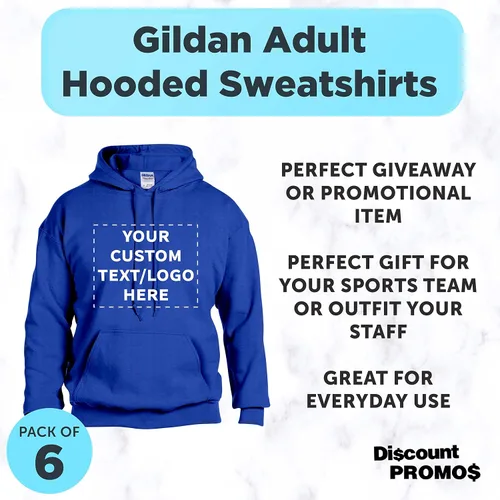 Vista 3 de Gildan - Sudaderas con capucha para adultos