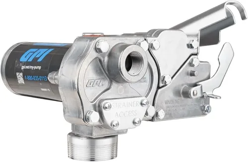 Vista 9 de GPI - Bomba de transferencia de combustible serie M-150, boquilla de cierre automático, 15 GPM, 12 voltios (110000-100)