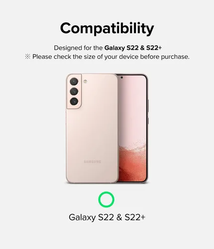 Vista 2 de Ringke Estilo de cámara compatible con Samsung Galaxy S22 / S22 Plus 5G, protector de lente de cámara con marco de aluminio, adhesivo protector