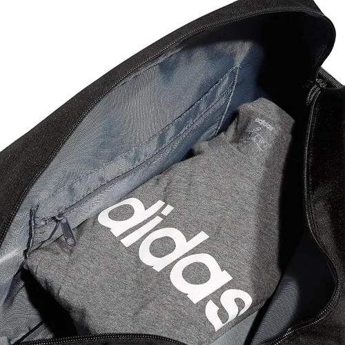 Vista 3 de adidas Bolsa de lona gráfica, Negro, Blanco, Bolsa de lona gráfica