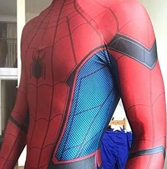 Vista 3 de Homecoming Far From Home Cosplay Suit Premium Lyrca Compression Fabric