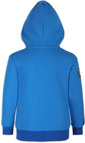 Vista 2 de Hasbro Power Rangers - Sudadera con capucha con cremallera para niños pequeños, azulrojo