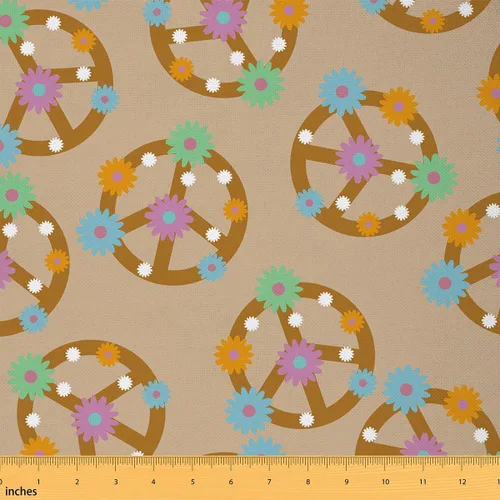 Vista 37 de Feelyou Tela de Dibujos Animados de Frutas por el Patio, Tela con Diseño Temático de Frutas Tropicales para Sillas y Proyectos de Bricolaje
